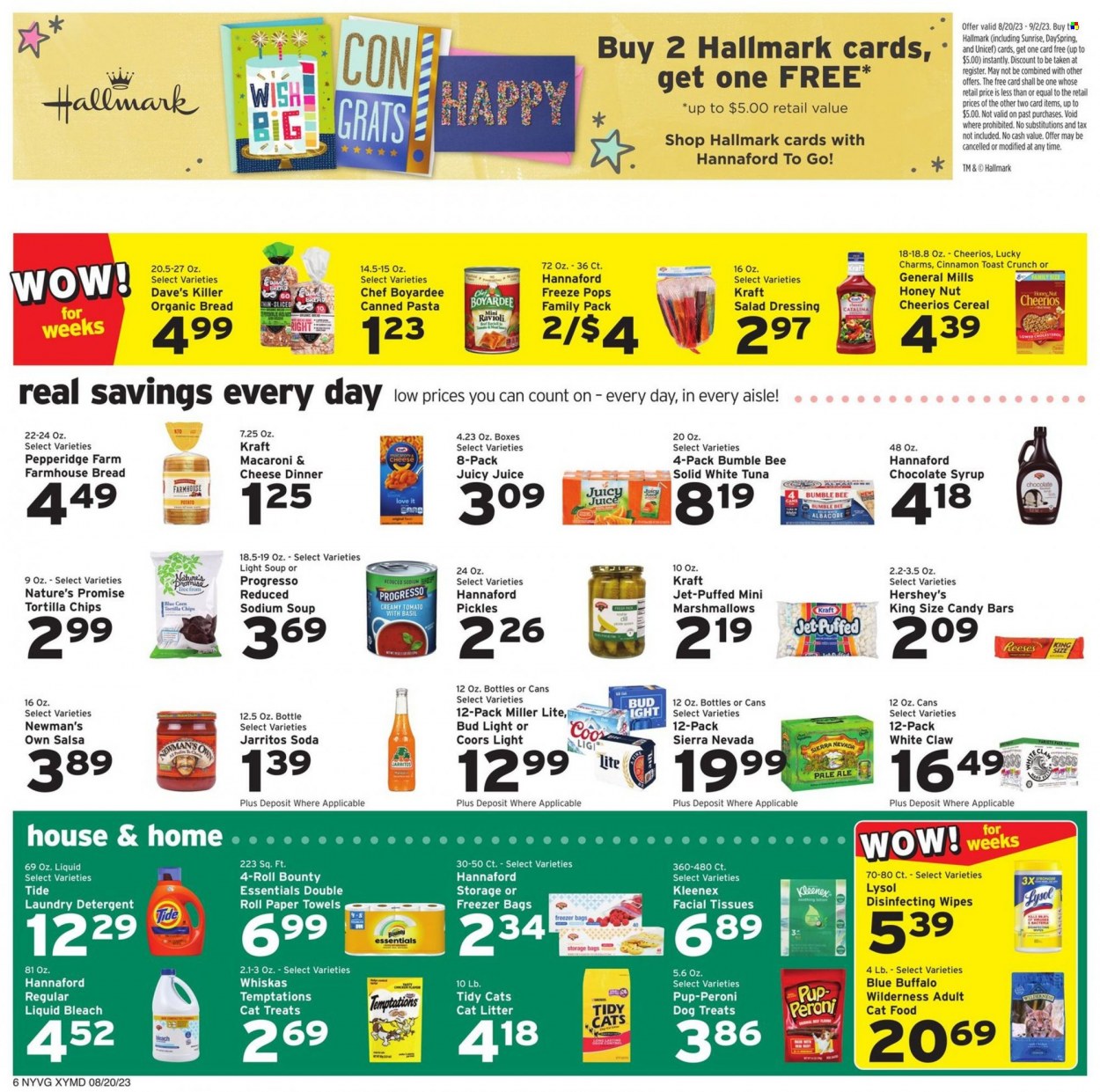 Hannaford ad - 08/20/2023 - 08/26/2023. Page 6