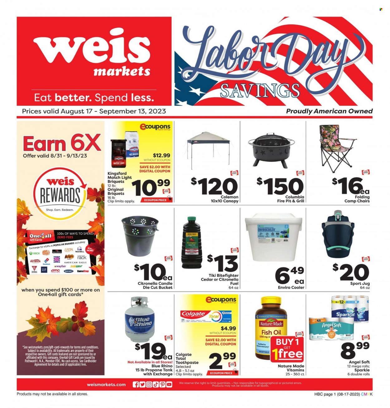 Weis ad - 08/17/2023 - 09/13/2023. Page 1