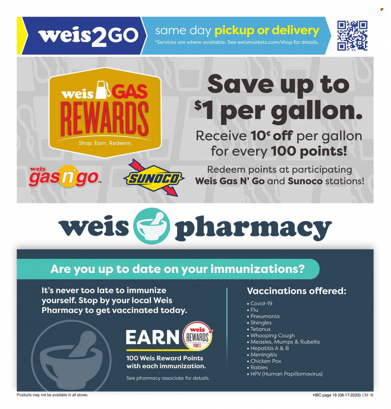 Weis ad - 08/17/2023 - 09/13/2023. Page 16