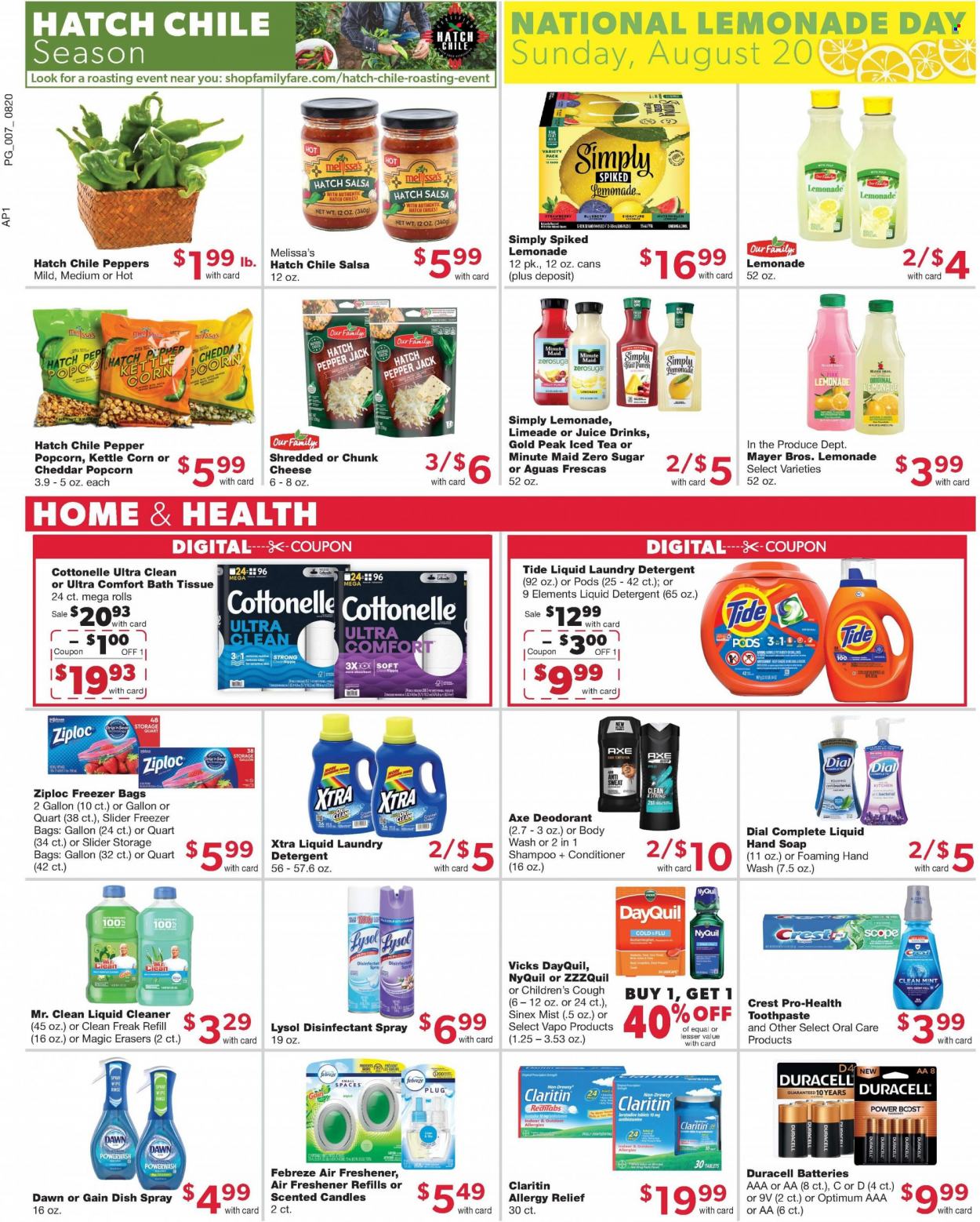 Family Fare ad - 08/20/2023 - 08/26/2023. Page 15