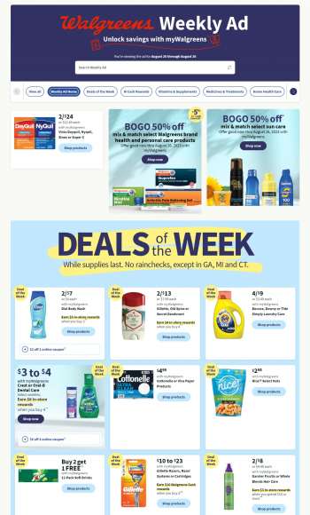 Walgreens Flyer - 08/20/2023 - 08/26/2023.