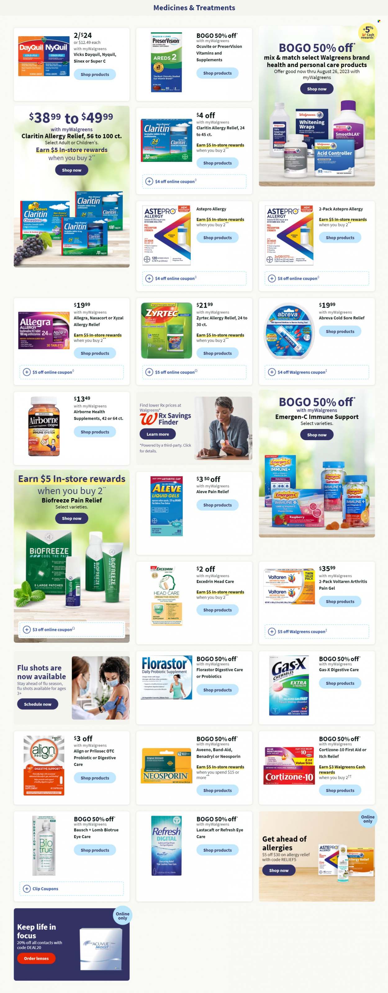 Walgreens ad - 08/20/2023 - 08/26/2023. Page 3