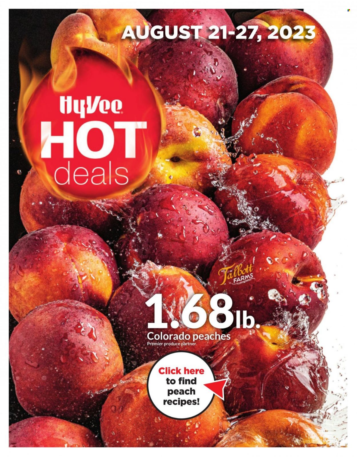 Hy-Vee ad - 08/21/2023 - 08/28/2023. Page 1