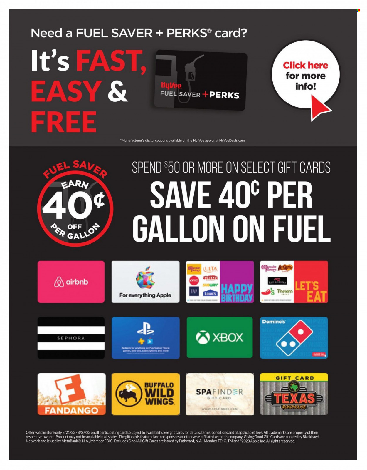 Hy-Vee ad - 08/21/2023 - 08/28/2023. Page 6