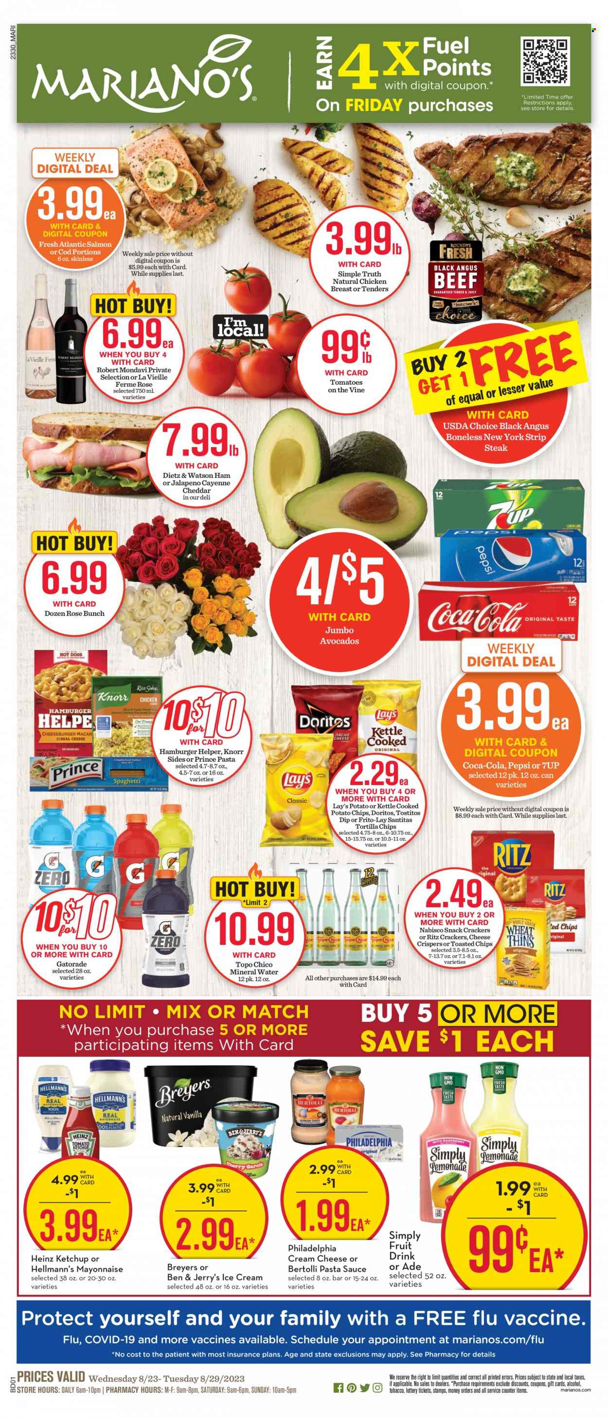 Mariano’s ad - 08/23/2023 - 08/29/2023. Page 1