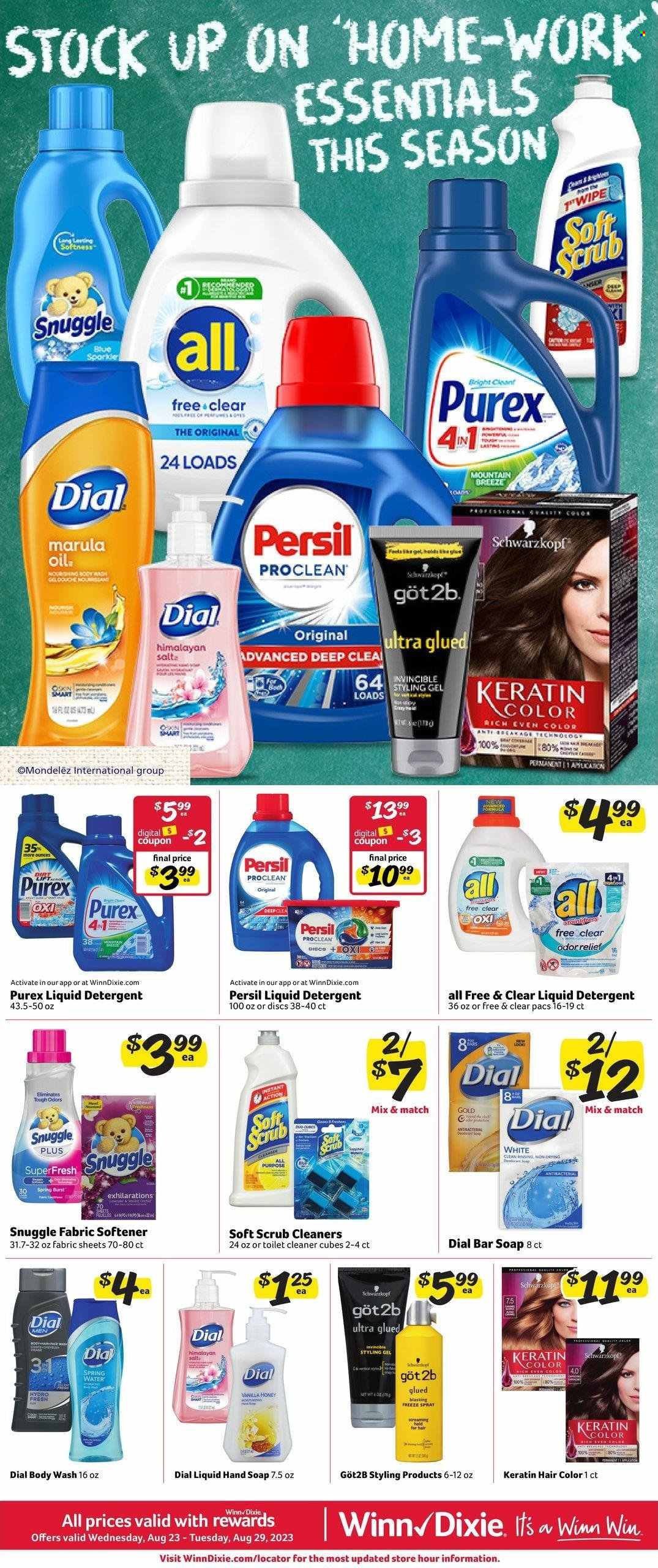 Winn Dixie ad - 08/23/2023 - 08/29/2023. Page 8
