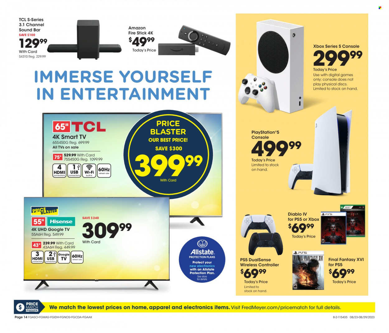 Fred Meyer ad - 08/23/2023 - 08/29/2023. Page 14