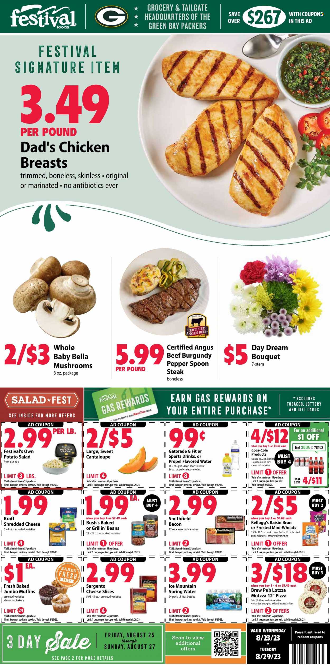 Festival Foods ad - 08/23/2023 - 08/29/2023. Page 1