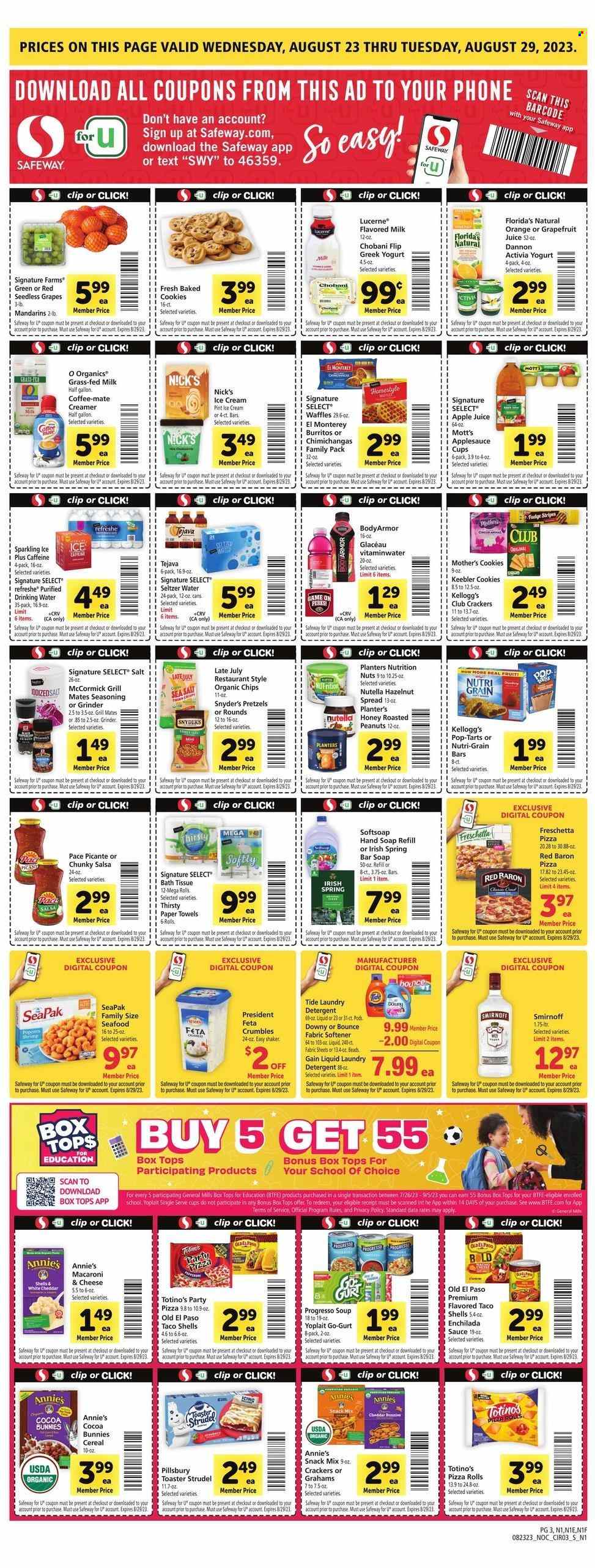 Safeway ad - 08/23/2023 - 08/29/2023. Page 3