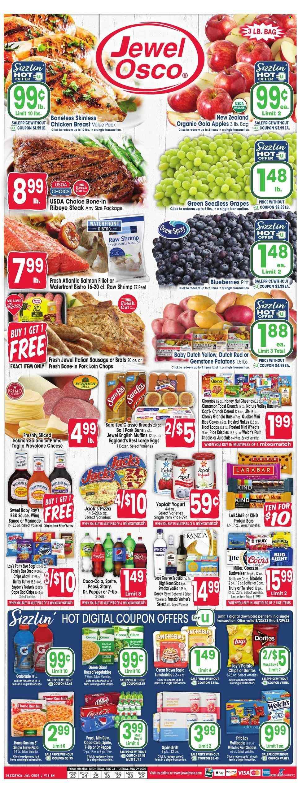 Jewel Osco ad - 08/23/2023 - 08/29/2023. Page 1