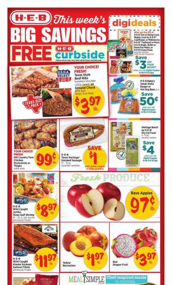 H-E-B Flyer - 08/23/2023 - 08/29/2023.