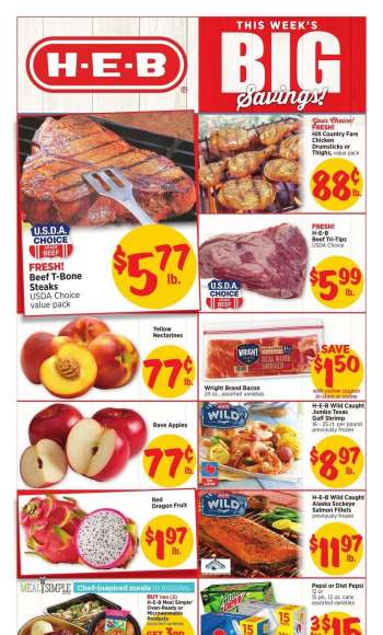 H-E-B Flyer - 08/23/2023 - 08/29/2023.