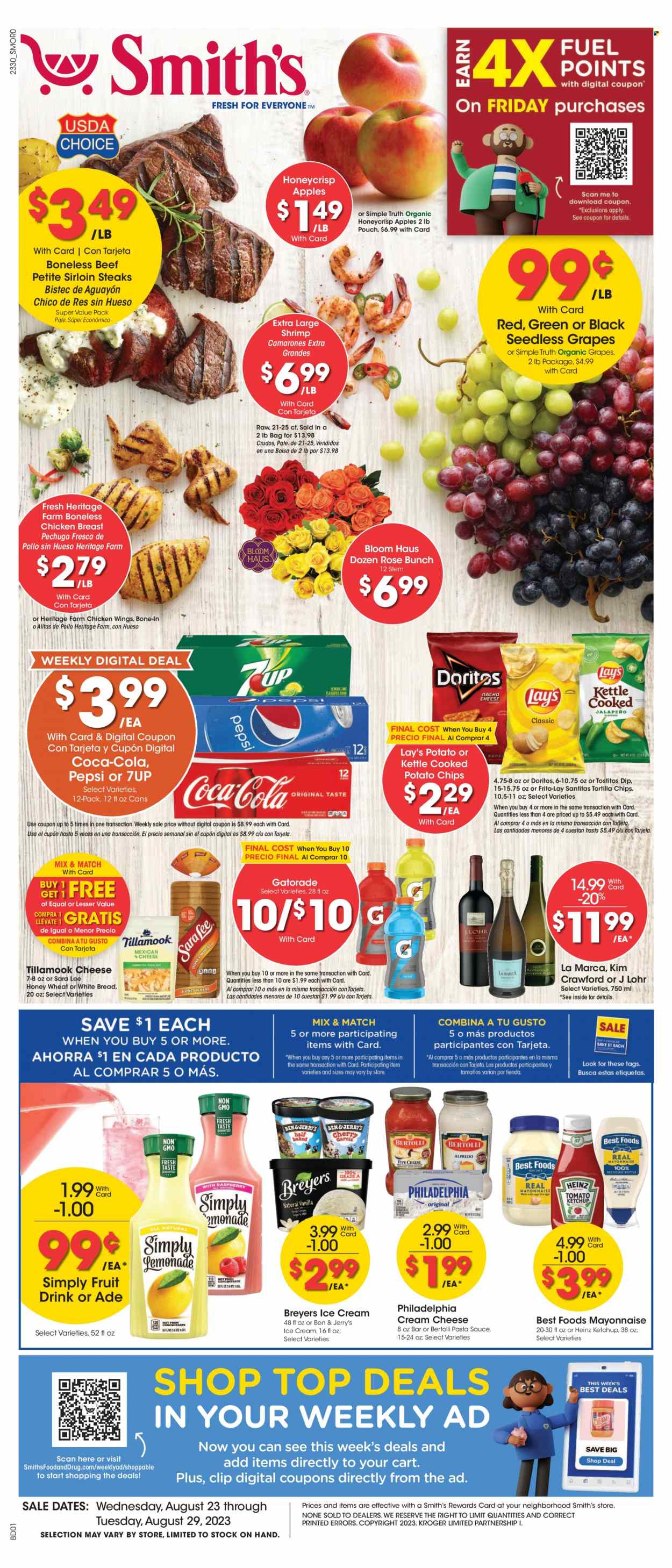 Smith's ad - 08/23/2023 - 08/29/2023. Page 1