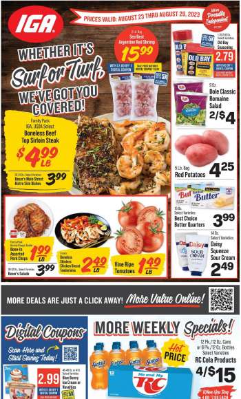 IGA Flyer - 08/23/2023 - 08/29/2023.