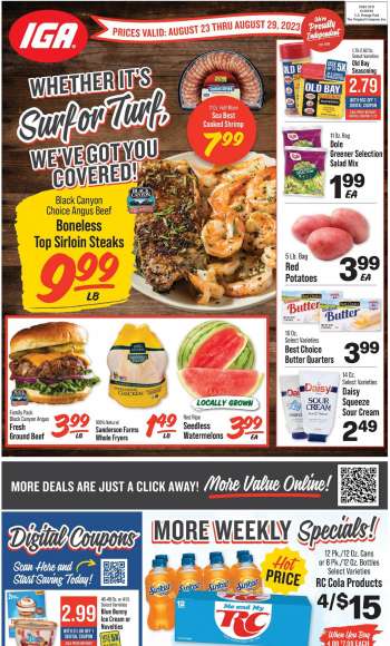 IGA Flyer - 08/23/2023 - 08/29/2023.