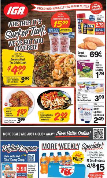 IGA Flyer - 08/23/2023 - 08/29/2023.