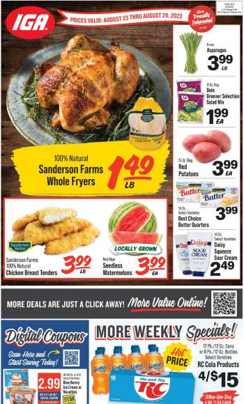 IGA Flyer - 08/23/2023 - 08/29/2023.