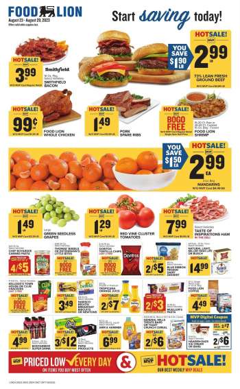Food Lion Flyer - 08/23/2023 - 08/29/2023.