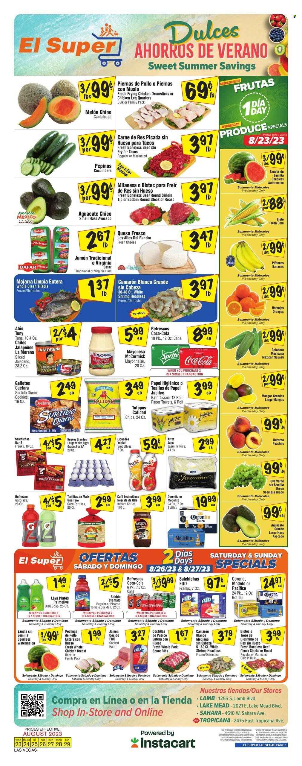 El Super ad - 08/23/2023 - 08/29/2023. Page 1