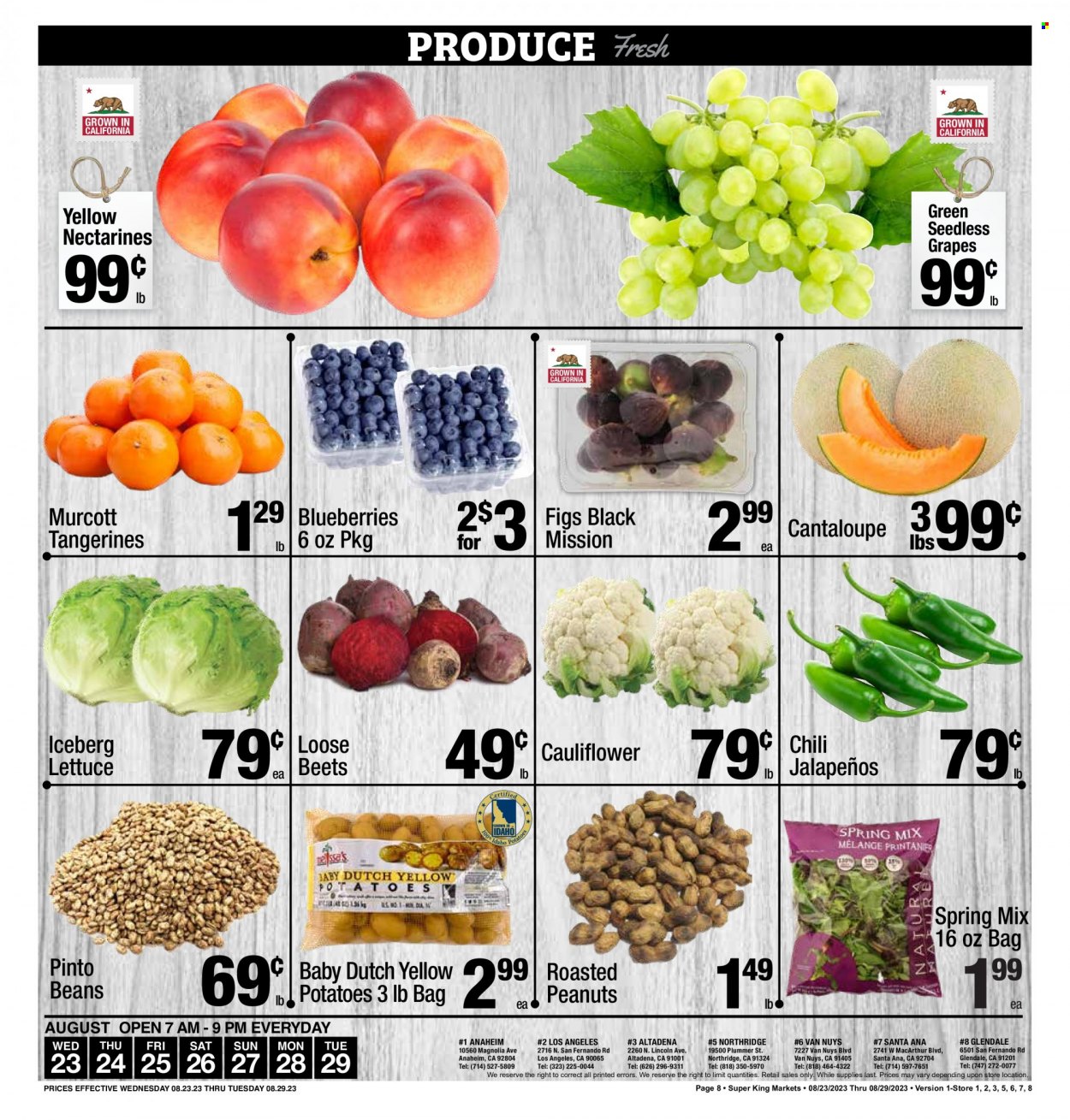 Super King Markets ad - 08/23/2023 - 08/29/2023. Page 8