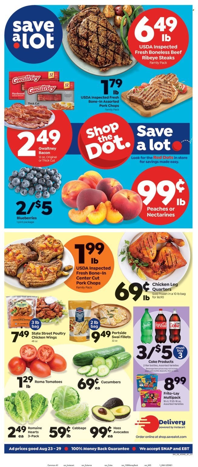 Save a Lot ad - 08/23/2023 - 08/29/2023. Page 1