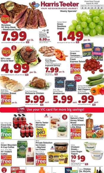 Harris Teeter Flyer - 08/23/2023 - 08/29/2023.