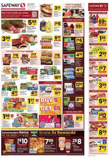 Safeway Flyer - 08/25/2023 - 08/31/2023.