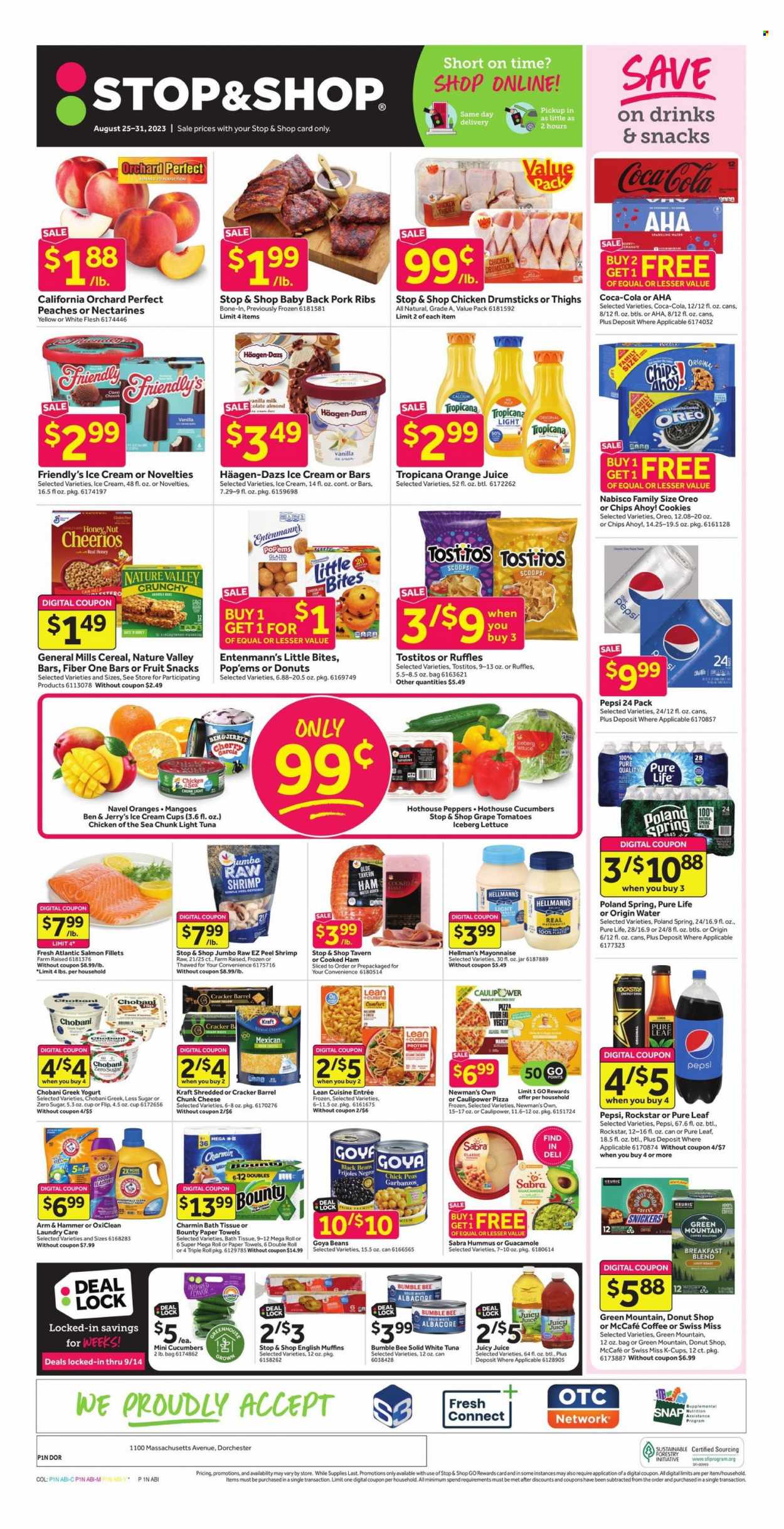 Stop & Shop ad - 08/25/2023 - 08/31/2023. Page 1