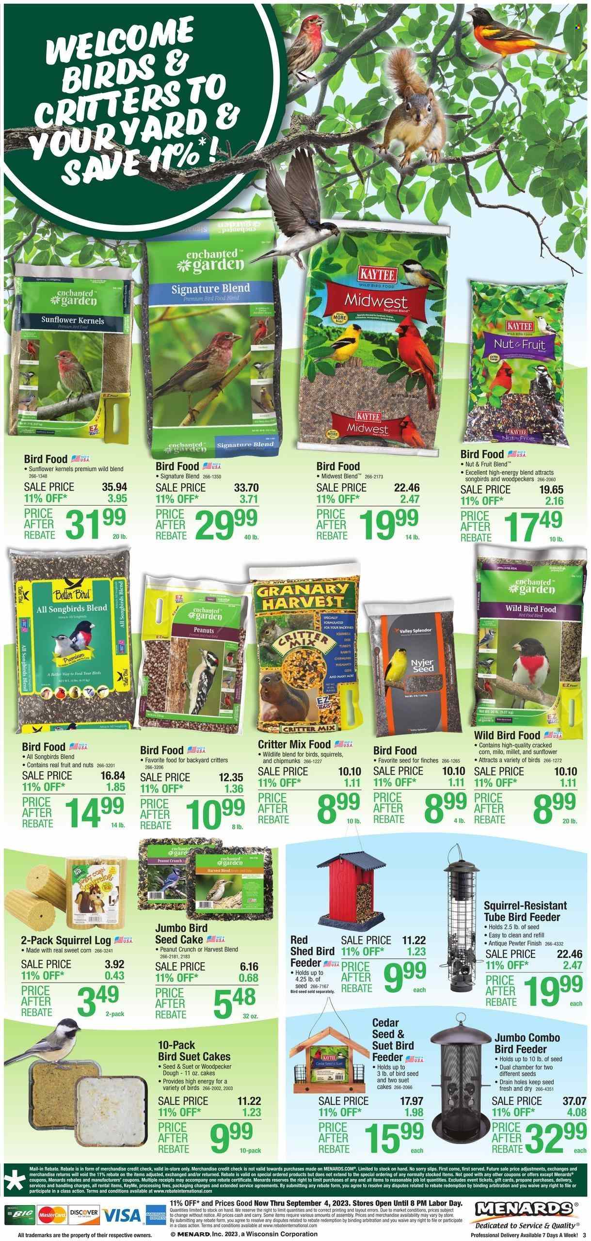 Menards ad - 08/23/2023 - 09/04/2023. Page 3