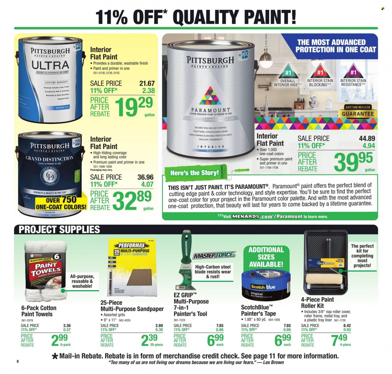 Menards ad - 08/23/2023 - 09/04/2023. Page 17