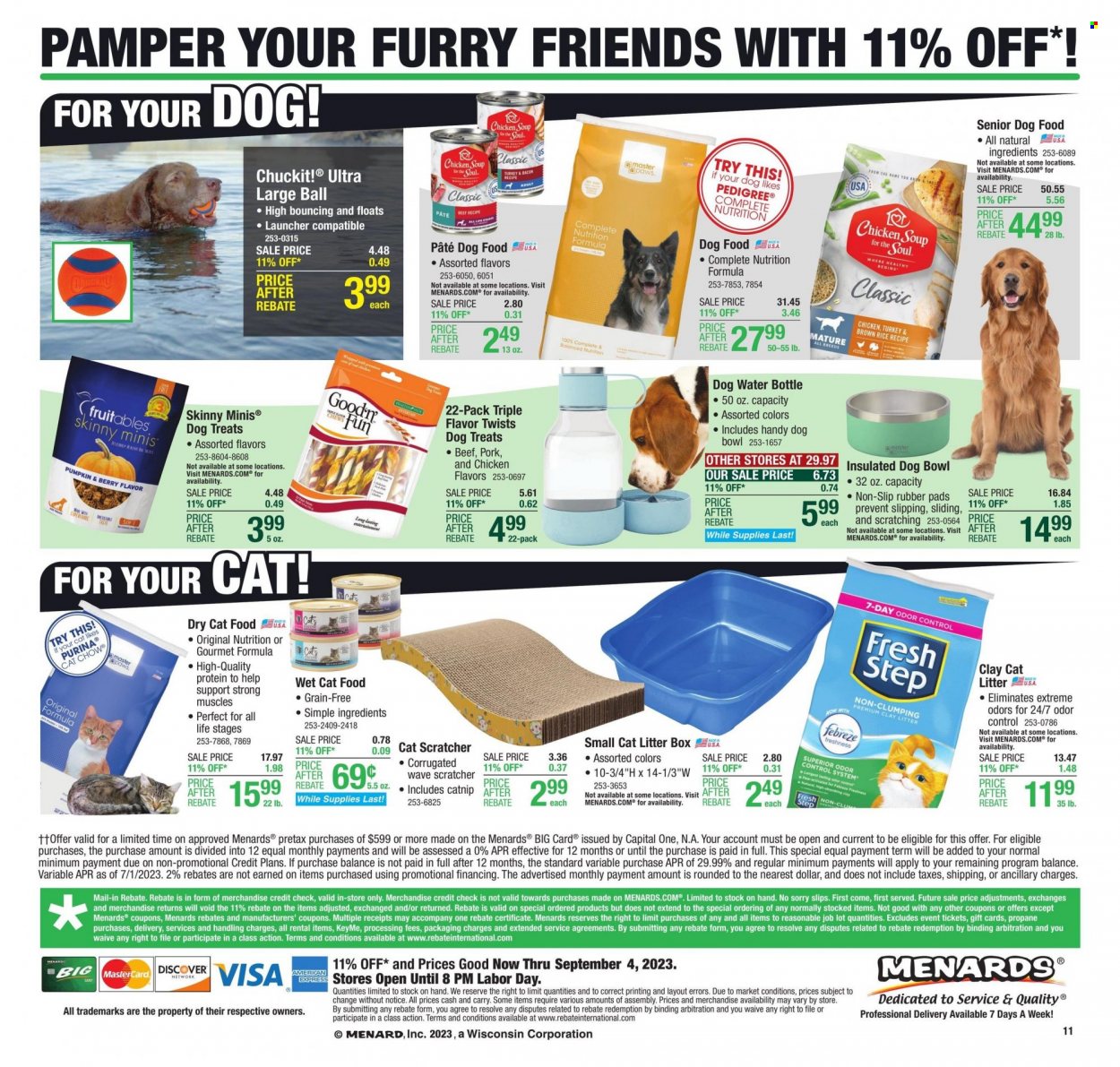 Menards ad - 08/23/2023 - 09/04/2023. Page 26