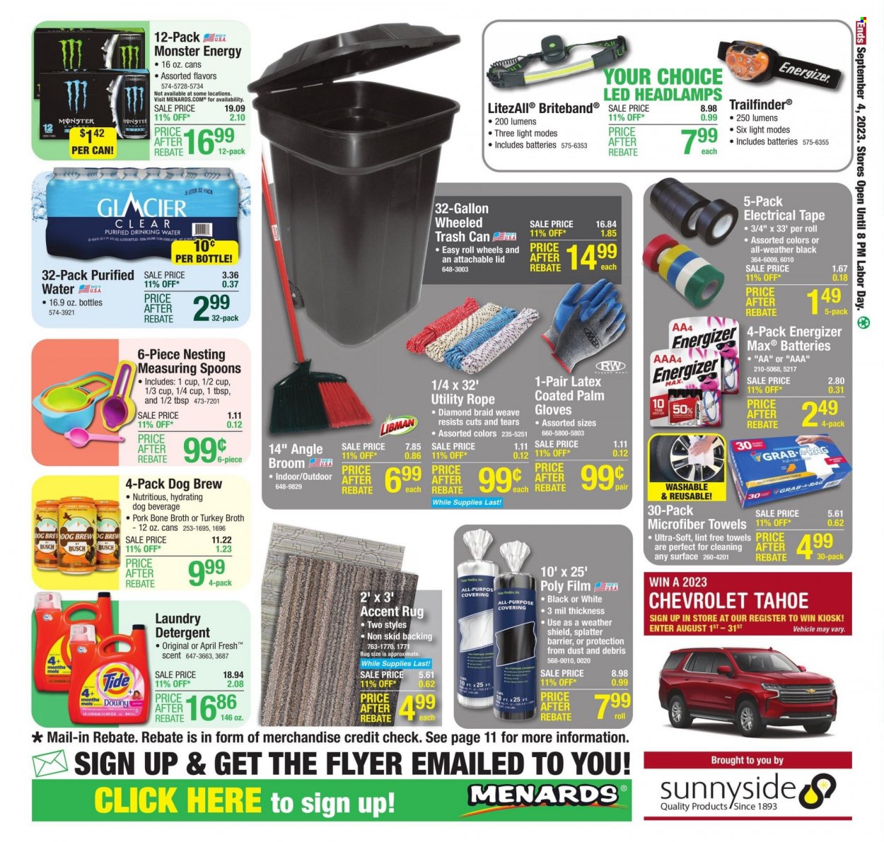 Menards ad - 08/23/2023 - 09/04/2023. Page 27
