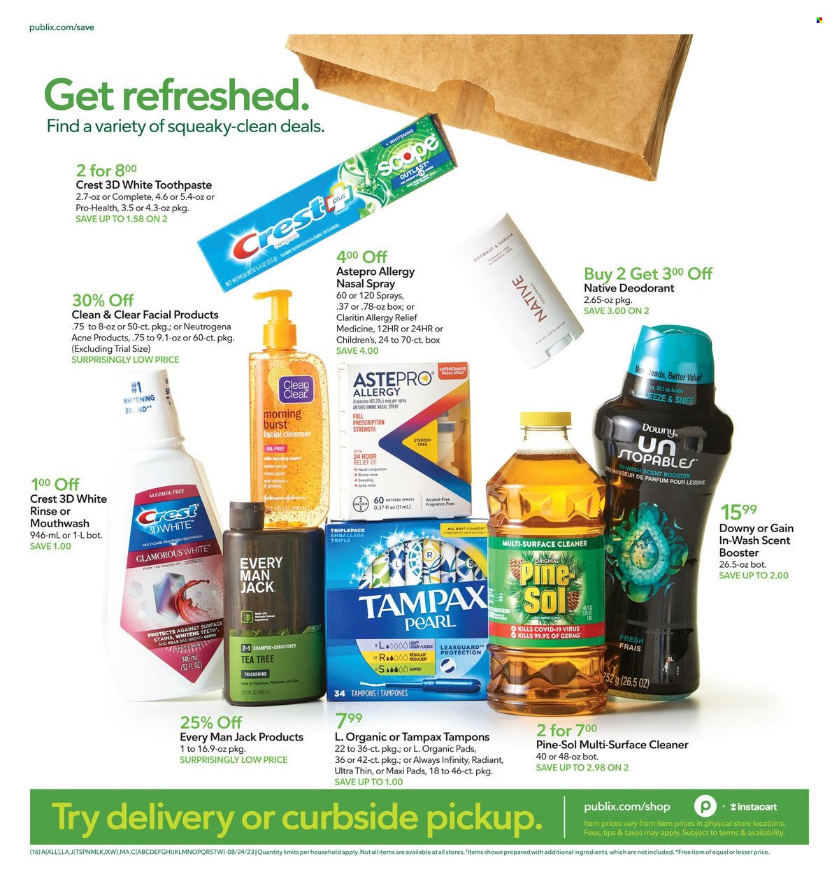 Publix ad - 08/24/2023 - 08/30/2023. Page 16