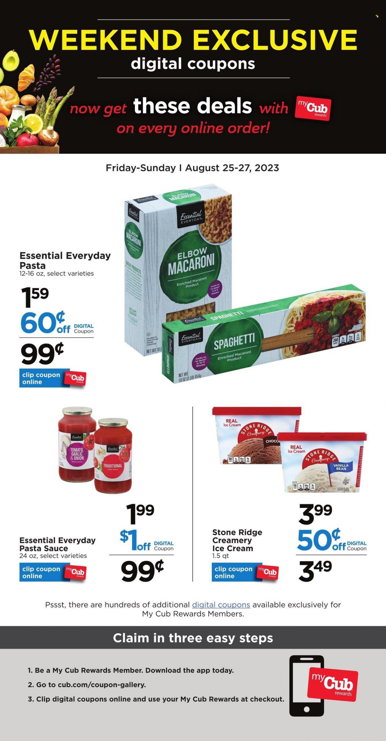 Cub Foods ad - 08/25/2023 - 08/27/2023. Page 1