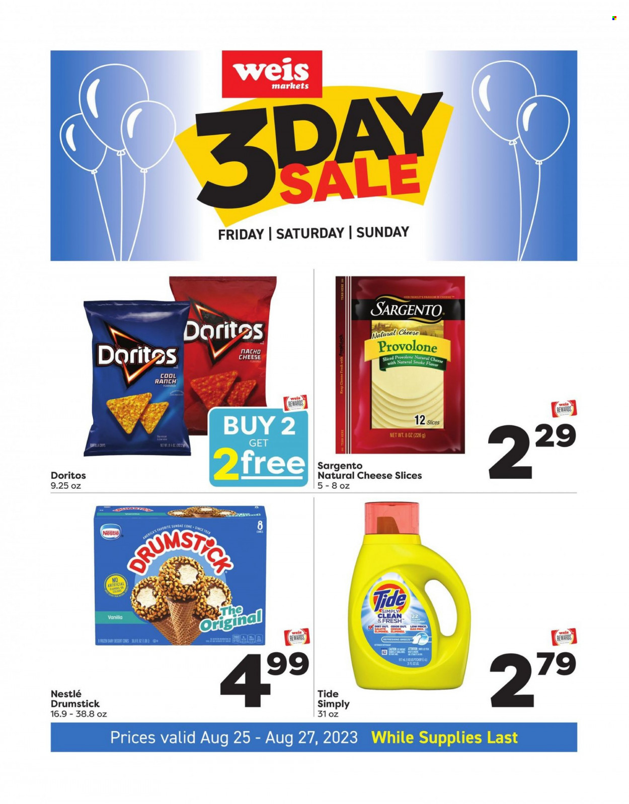 Weis ad - 08/25/2023 - 08/27/2023. Page 1