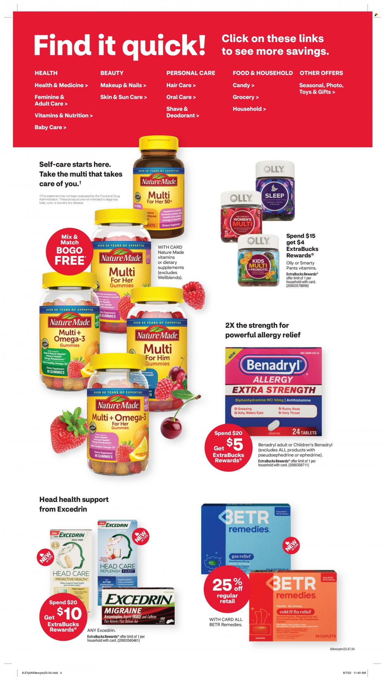 CVS Pharmacy ad - 08/27/2023 - 09/02/2023. Page 4