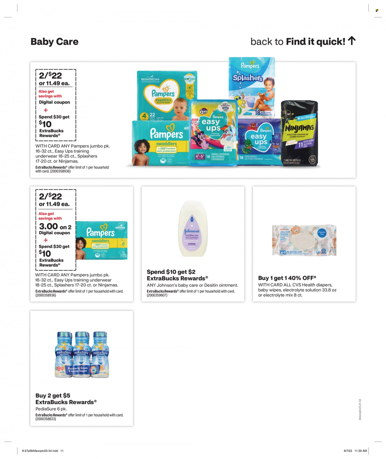 CVS Pharmacy ad - 08/27/2023 - 09/02/2023. Page 9
