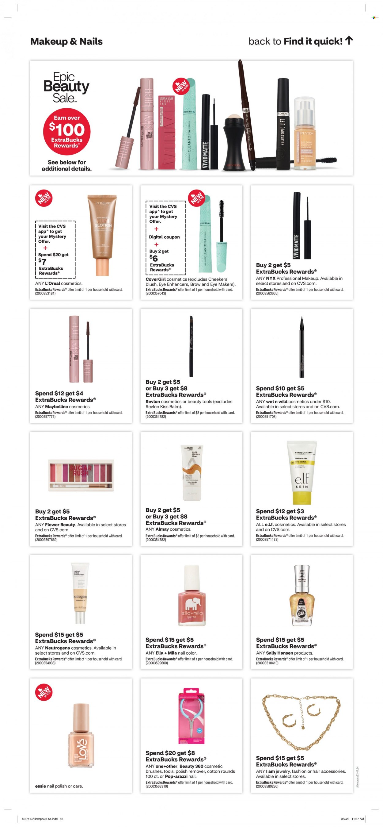 CVS Pharmacy ad - 08/27/2023 - 09/02/2023. Page 10