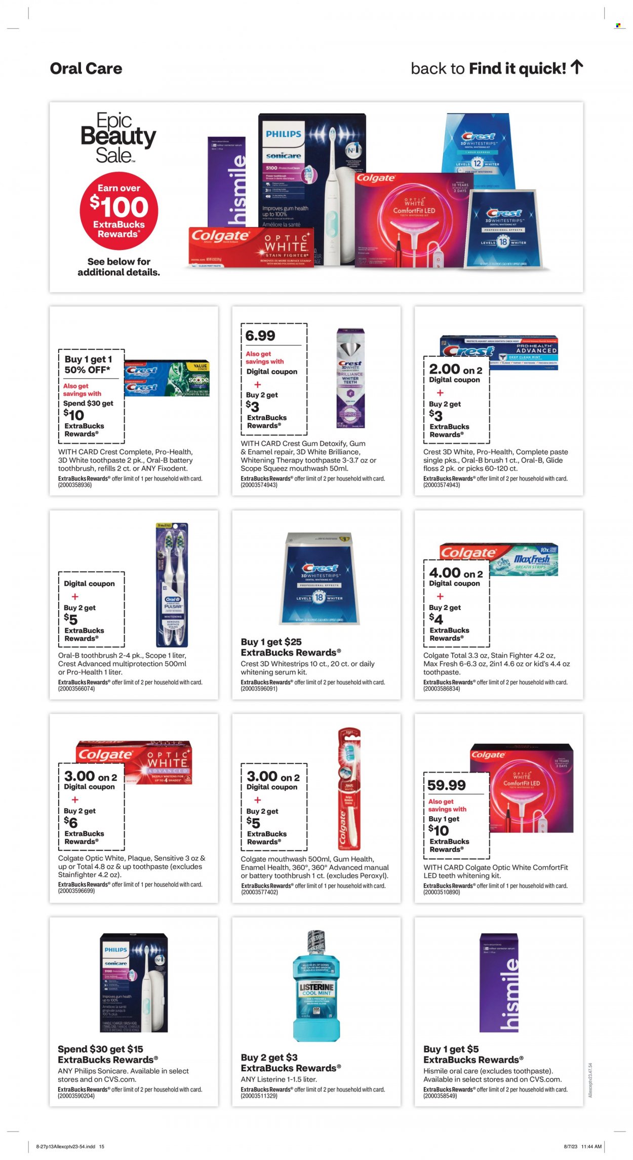 CVS Pharmacy ad - 08/27/2023 - 09/02/2023. Page 13