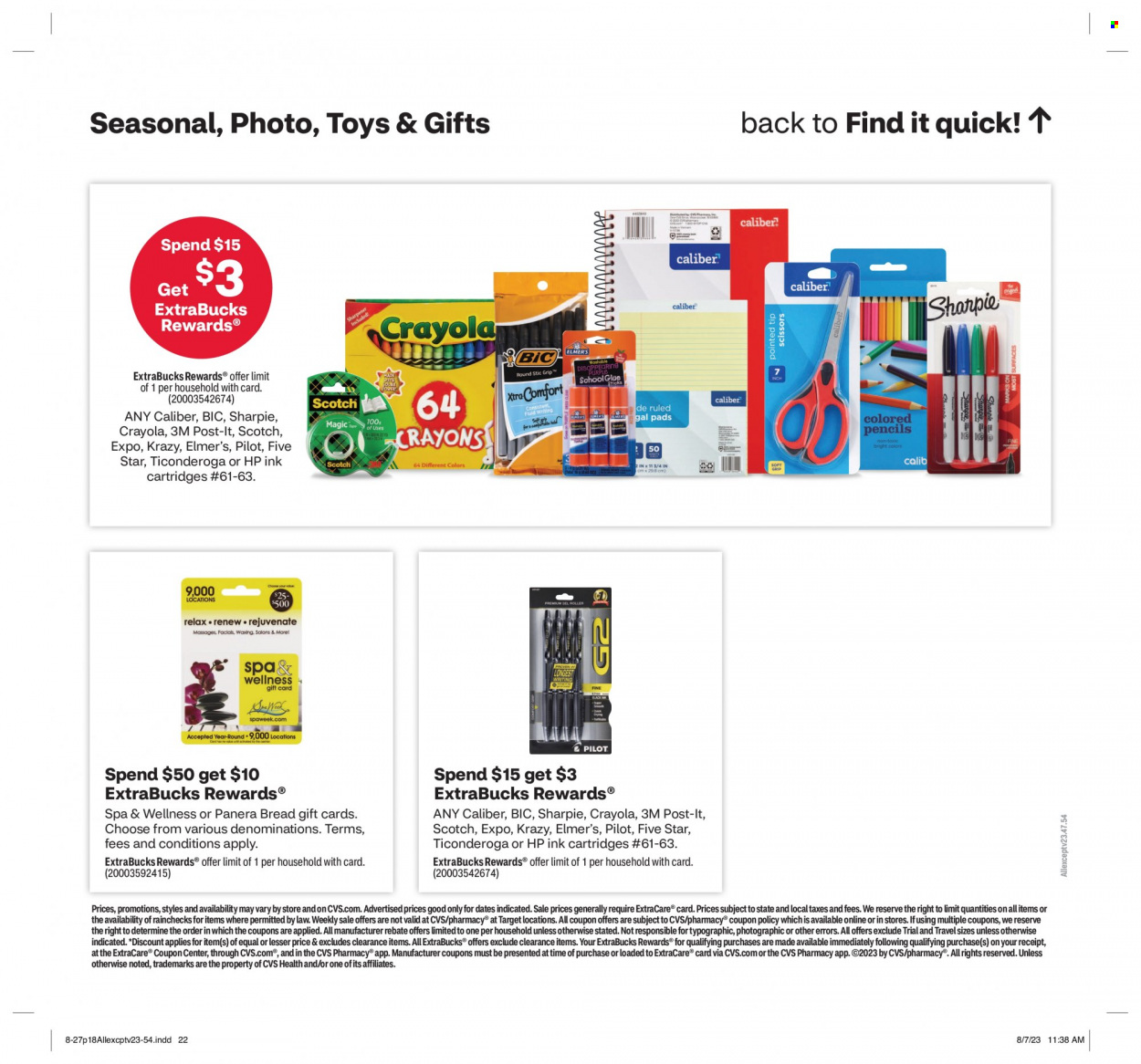CVS Pharmacy ad - 08/27/2023 - 09/02/2023. Page 18