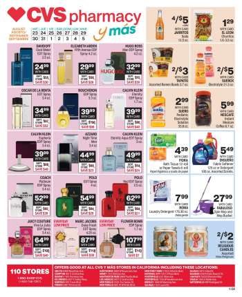 CVS Pharmacy Flyer - August 23, 2023 - September 05, 2023.