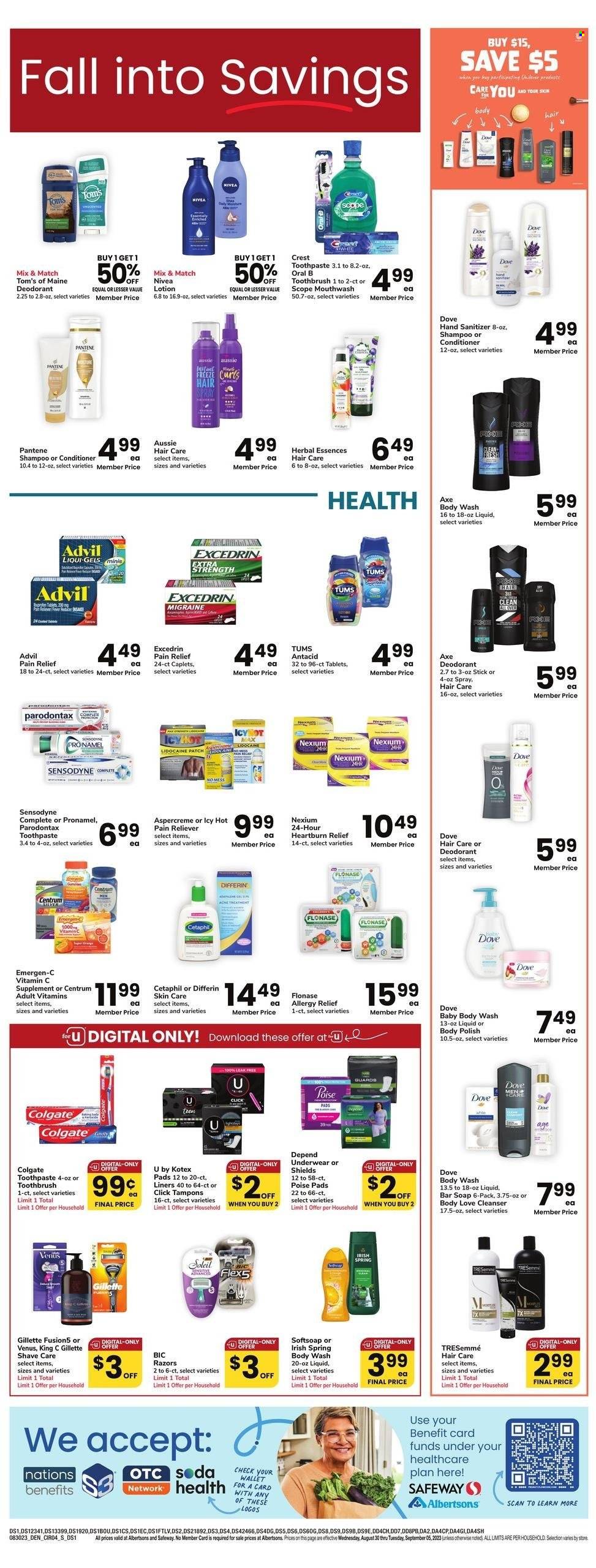 Albertsons ad - 08/30/2023 - 09/05/2023. Page 4