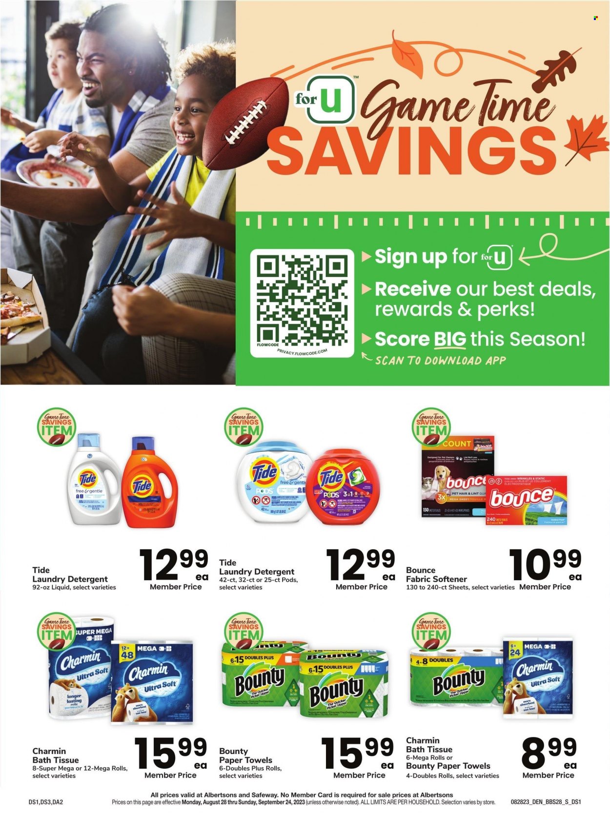 Albertsons ad - 08/28/2023 - 09/24/2023. Page 4