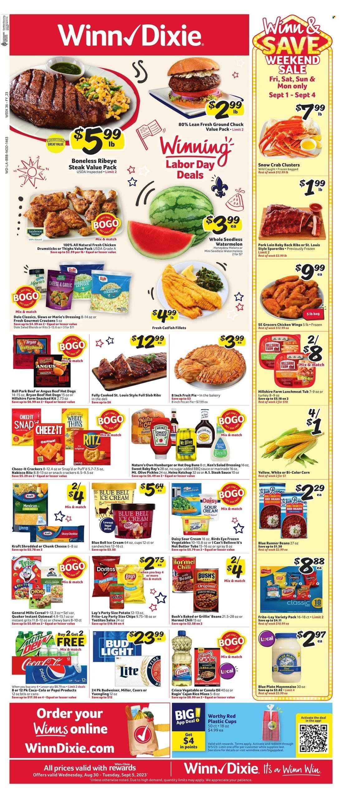 Winn Dixie ad - 08/30/2023 - 09/05/2023. Page 1