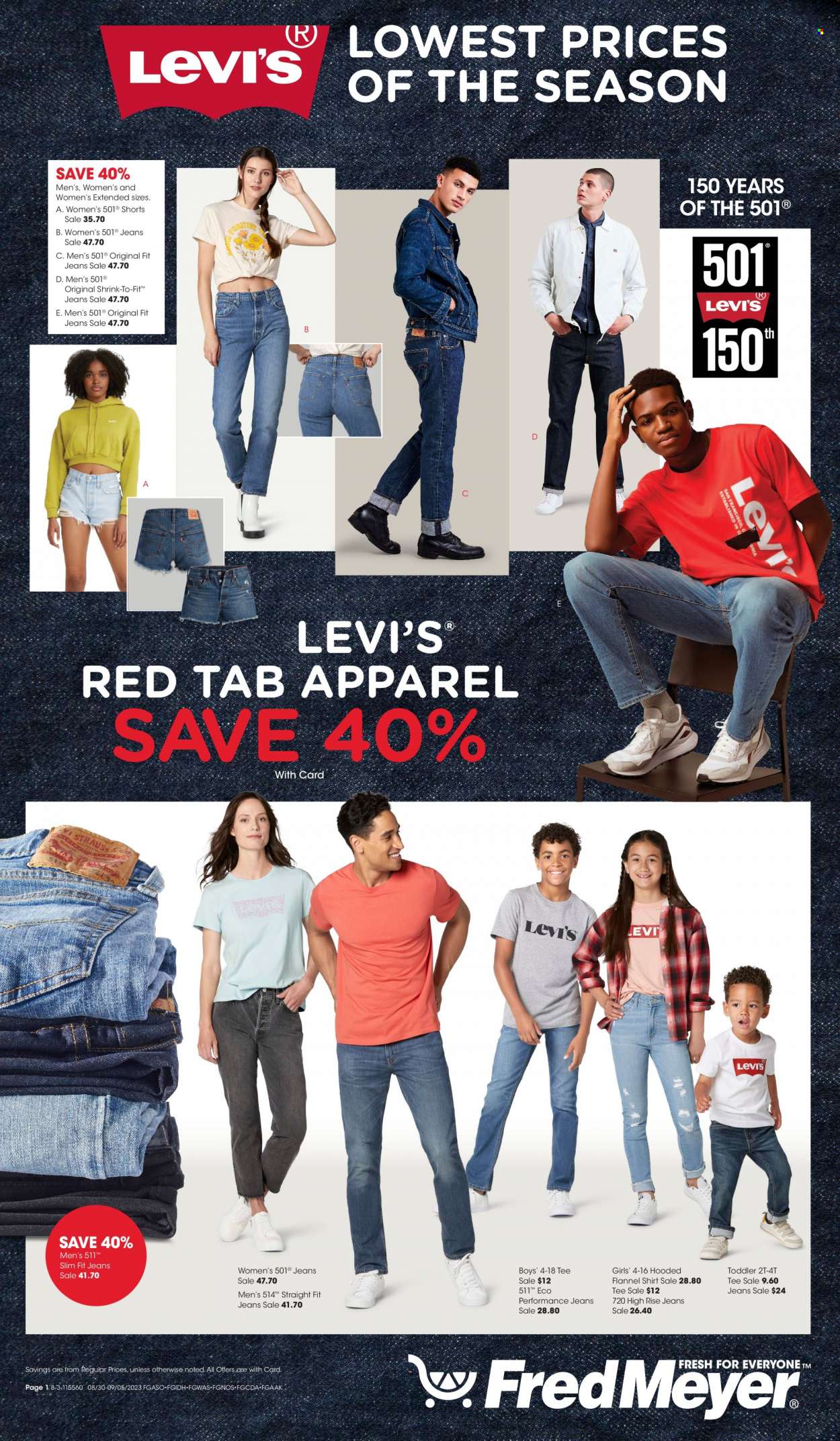 Fred Meyer ad - 08/30/2023 - 09/05/2023. Page 1