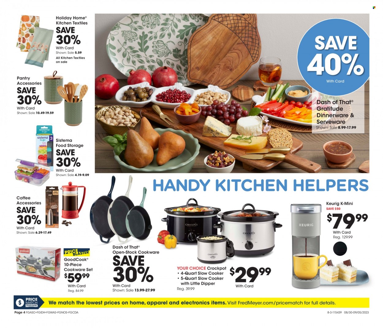 Fred Meyer ad - 08/30/2023 - 09/05/2023. Page 4