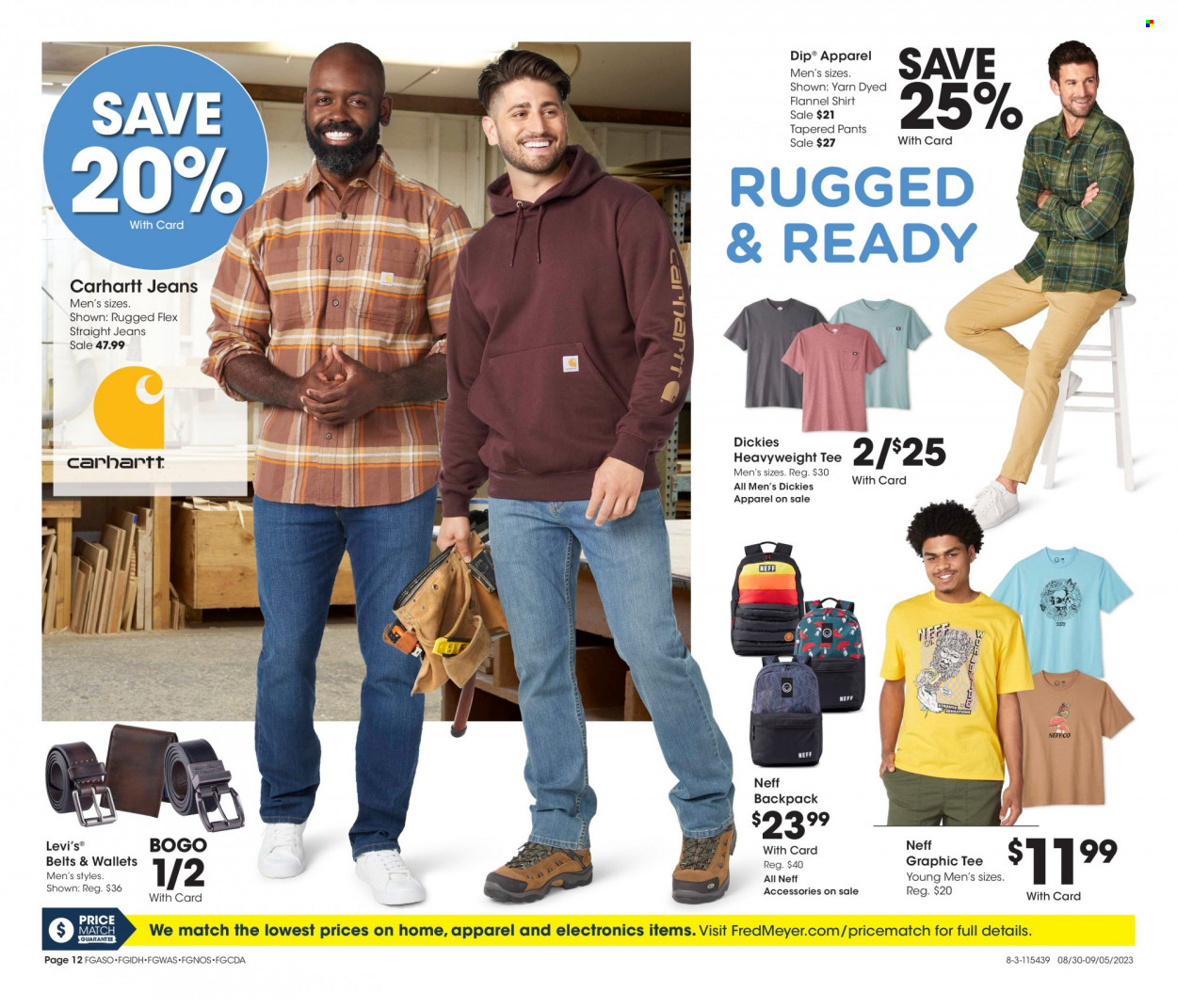 Fred Meyer ad - 08/30/2023 - 09/05/2023. Page 12
