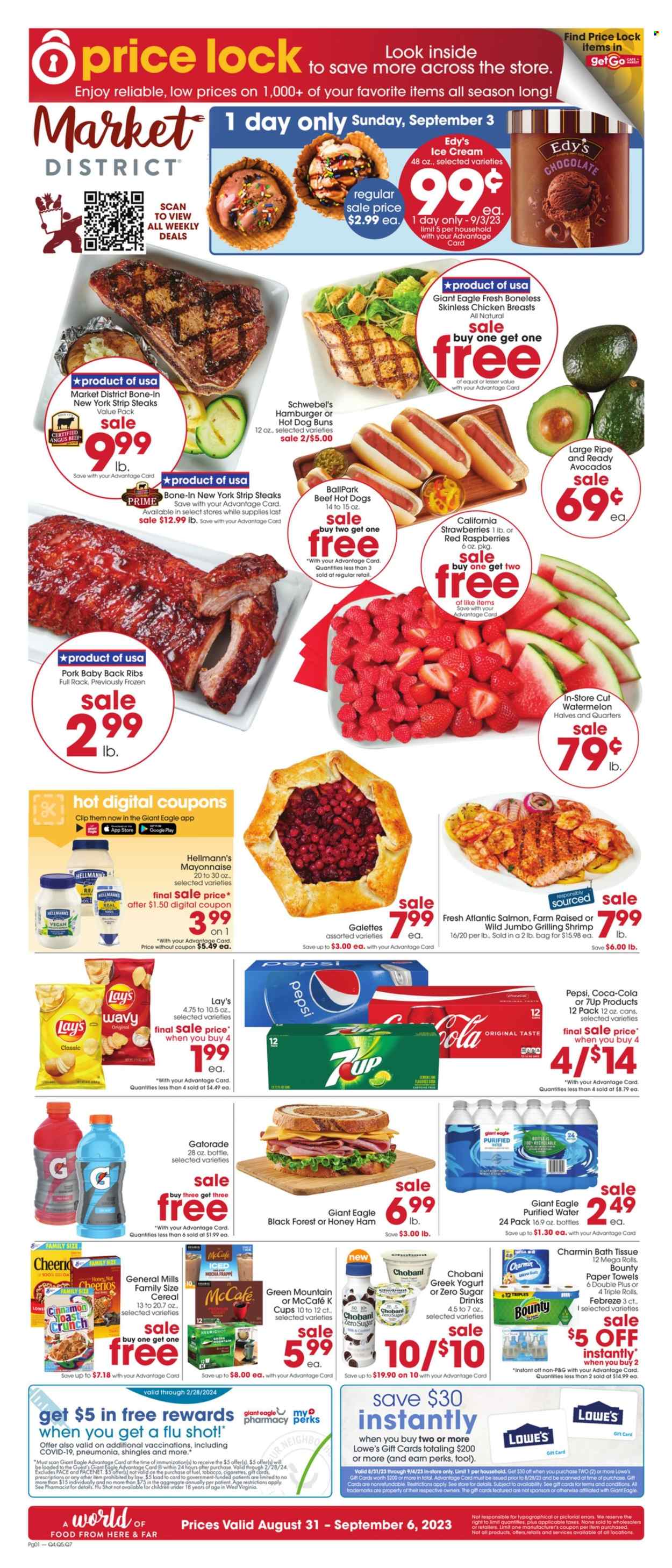 Giant Eagle ad - 08/31/2023 - 09/06/2023. Page 1