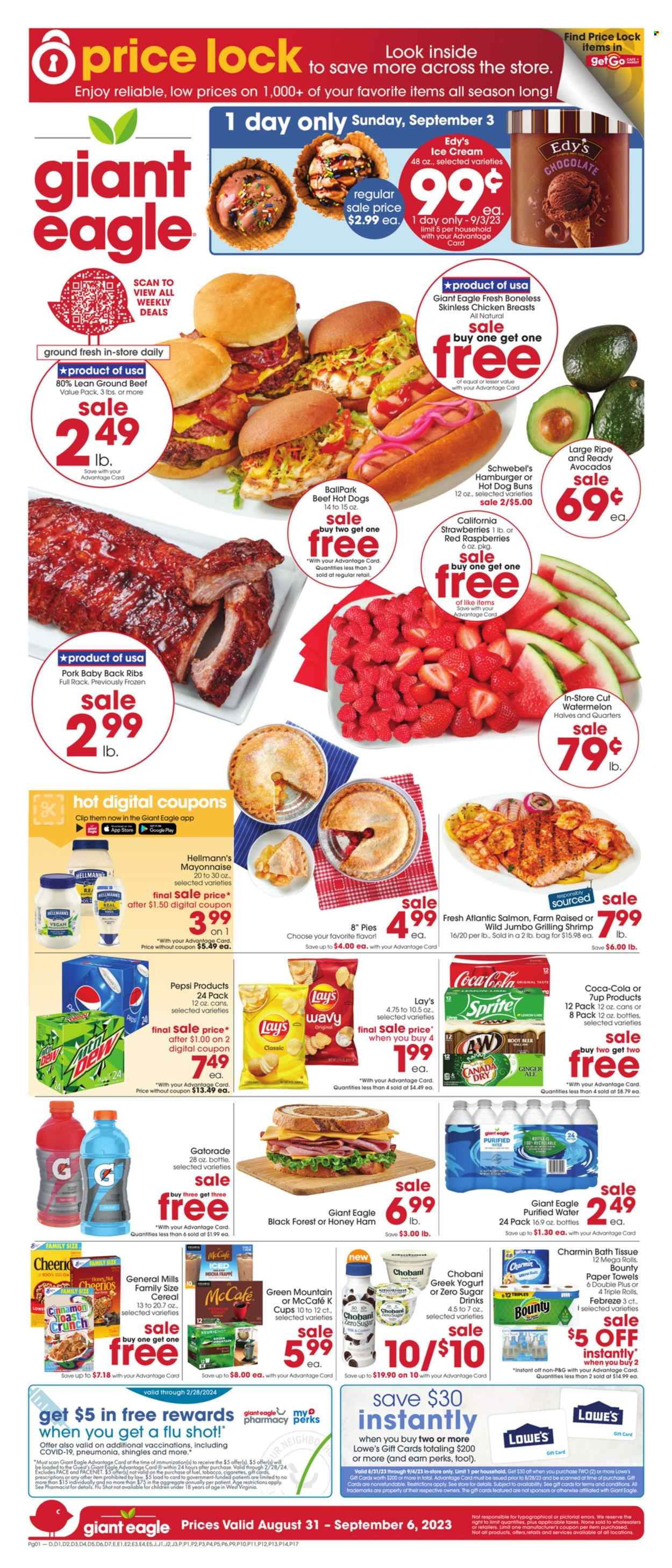 Giant Eagle ad - 08/31/2023 - 09/06/2023. Page 1