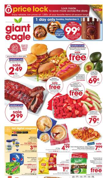 Giant Eagle Flyer - 08/31/2023 - 09/06/2023.